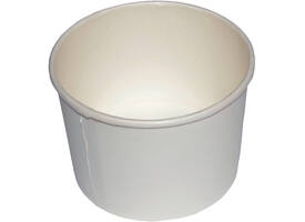Soepbeker 240ml karton wit 1000 stuks