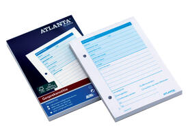Gespreksnotitieblok Djois Atlanta A6 100 vel wit