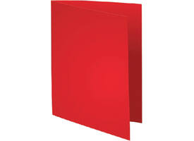 Vouwmap Exacompta Forever A4 170gr rood 100 stuks