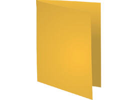 Vouwmap Exacompta Forever A4 170gr kanariegeel 100 stuks