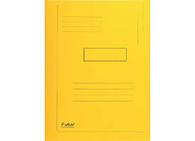 Dossiermap Exacompta Forever A4 2 kleppen 290gr geel