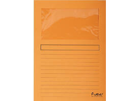 Venstermap Exacompta Forever L-model 120gr oranje 100 stuk