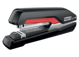 Bureaunietmachine Rapid Supreme fullstrip S17 30 vel zwart/rood