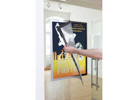 Duraframe Durable poster A2 zilvergrijs