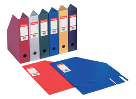 Tijdschriftencassette Esselte VIVIDA opvouwbaar A4 zwart