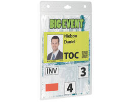 Badge Durable voor evenementen A6 zonder koord 20 stuks
