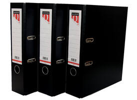Ordner Quantore A4 80mm PP zwart