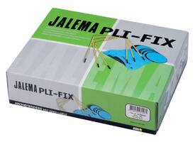 Archiefbinder JalemaClip Pli-fix geel 100 stuks
