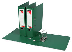 Ordner Quantore A4 80mm PP groen