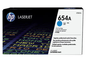 Tonercartridge HP CF331A 654A blauw