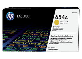 Tonercartridge HP CF332A 654A geel