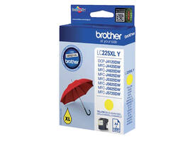Inktcartridge Brother LC-225XLY geel