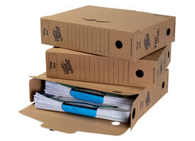 Archiefdoos Loeff Filing Box 3003 folio 345x250x80mm karton