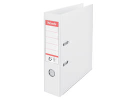 Ordner Esselte No.1 Power VIVIDA 75mm 30% gerecycled PP folie wit