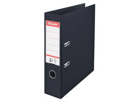 Ordner Esselte No.1 Power VIVIDA 75mm 30% gerecycled PP folie zwart