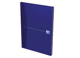 Notitieboek Oxford Office Essentials A4 lijn 192 pagina' s 80gr blauw