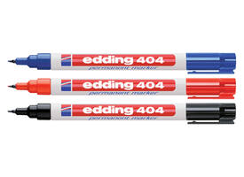 Viltstift edding 404 rond 0.75mm zwart