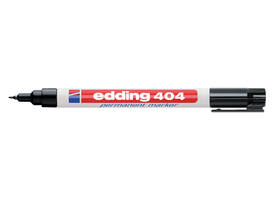 Viltstift edding 404 rond 0.75mm zwart