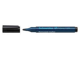 Permanent marker Schneider Maxx 130 rond 1-3mm zwart