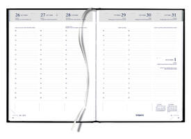 Agenda 2027 Quantore week 7dagen/2pagina's A5 4-talig zwart