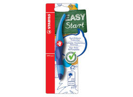 Rollerpen STABILO Easyoriginal rechtshandig licht/donkerblauw blister