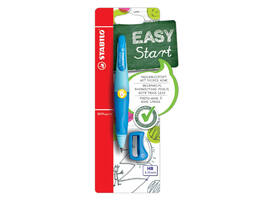 Vulpotlood STABILO Easyergo HB 3.15mm links bl/dblauw slijper blister