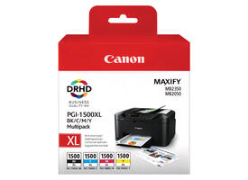 Inktcartridge Canon PGI-1500XL zwart + kleur