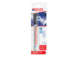 Cd marker edding 8400 rond 0.5-1.0mm  zwart blister à 1 stuk