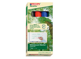 Whiteboardmarker edding 28 EcoLine rond 1.5-3mm assorti set à 4 stuks