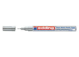 Paintmarker edding 780 op oliebasis 0.8mm zilver