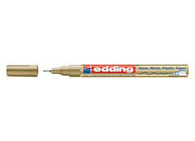 Paintmarker edding 780 op oliebasis 0.8mm goud
