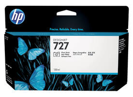 Inktcartridge HP B3P23A 727 foto zwart
