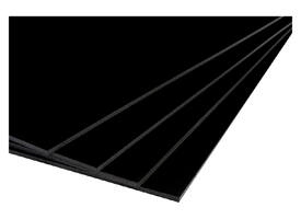 Foamboard 50x70cm 2-zijdig 5mm zwart