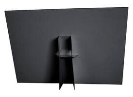 Foamboard steun A3 178X190mm zwart