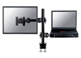 Laptoparm Neomounts D960 10-27" met klem zwart