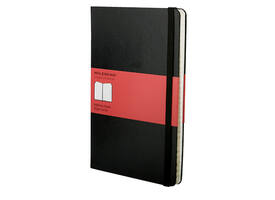 Adresboek Moleskine pocket 90x140mm hard cover zwart