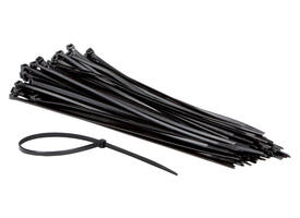 Kabelbinders IEZZY nylon 4.8x300mm D 81mm zwart 100 stuks