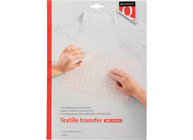 Inkjet transferpapier voor textiel Quantore lichte kleding 6 vel