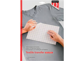 Inkjet transferpapier voor textiel Quantore donkere kleding 6 vel