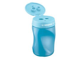 Puntenslijper STABILO Easy 4501 3 in 1 linkshandig blauw
