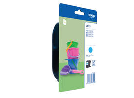 Inktcartridge Brother LC-221C blauw