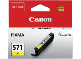 Inktcartridge Canon CLI-571 geel