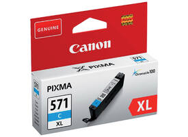Inktcartridge Canon CLI-571XL  blauw