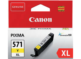 Inktcartridge Canon CLI-571XL  geel