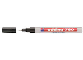 Paintmarker edding 780 op oliebasis 0.8mm zwart