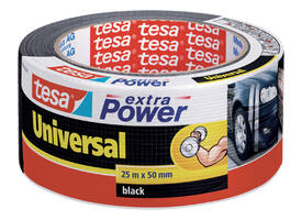 Duct tape tesa® extra Power Universal 25mx50mm zwart