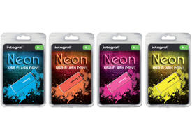 USB stick 2.0 Integral Neon USB-A 32GB roze