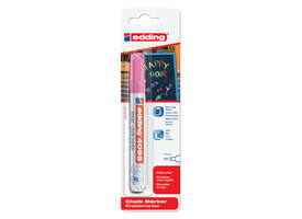 Krijtstift edding 4095 rond 2-3mm neon roze blister à 1 stuk