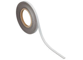 Magneetband MAUL beschrijf- wisbaar 10mx10mmx1mm wit