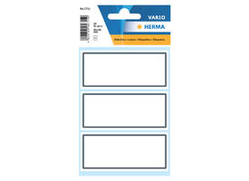 Etiket HERMA 5711 36x80mm schrift grijs kader 18 stuks